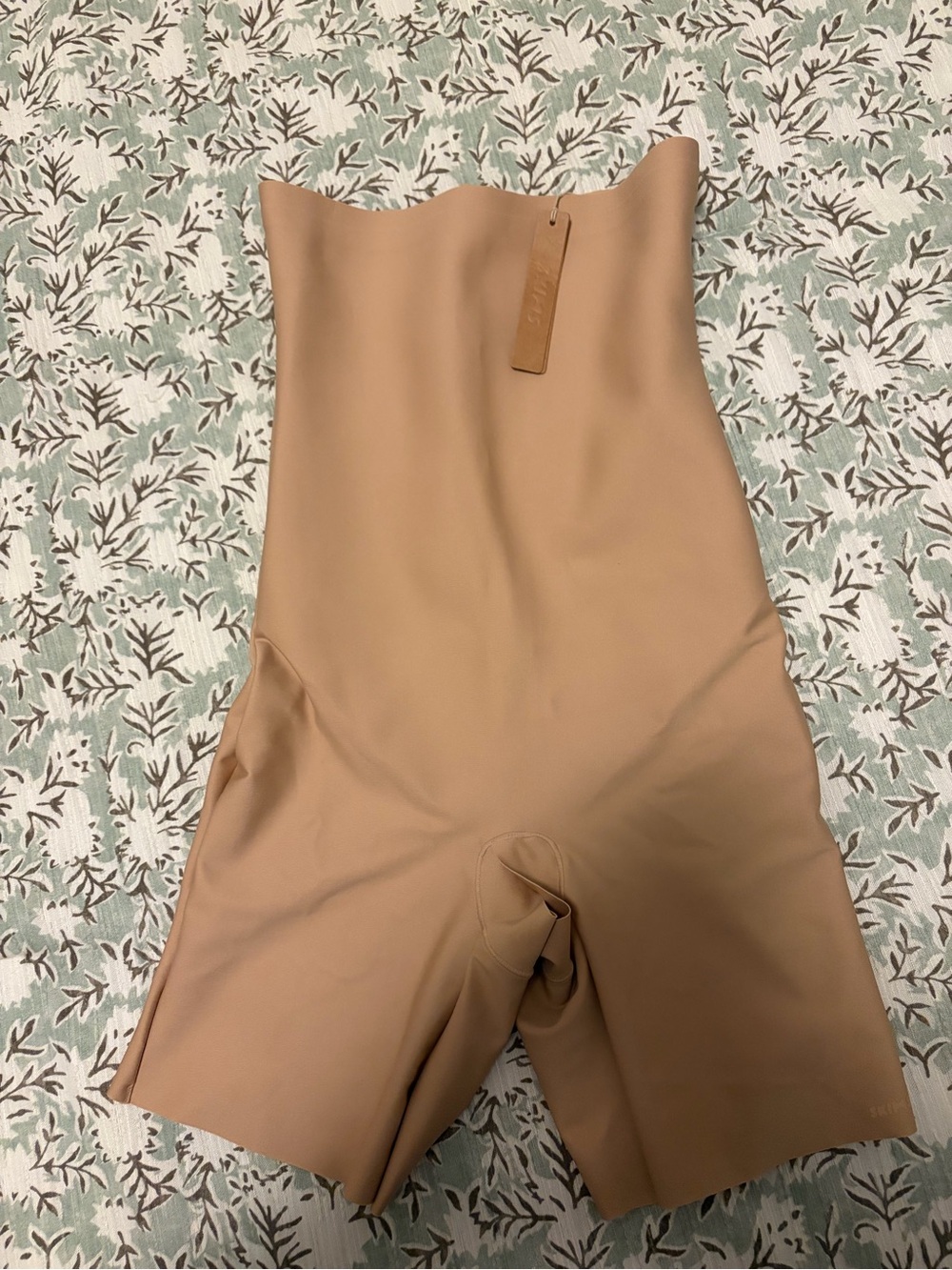 SKIMS High-Waist Sculpting Shorts in Clay